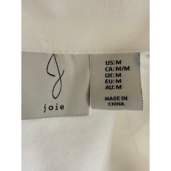 Joie White Sleeveless Blazer Vest with Gold Buttons – Size M – NWT - Picture 5 of 6